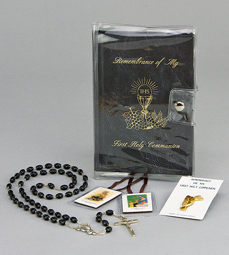 Marian Children's Mass Book Boys & Girls Clear Wallet Set | Malhame