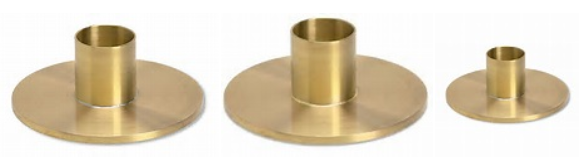 Seguidores de velas - Seguidores de vidrio Rex