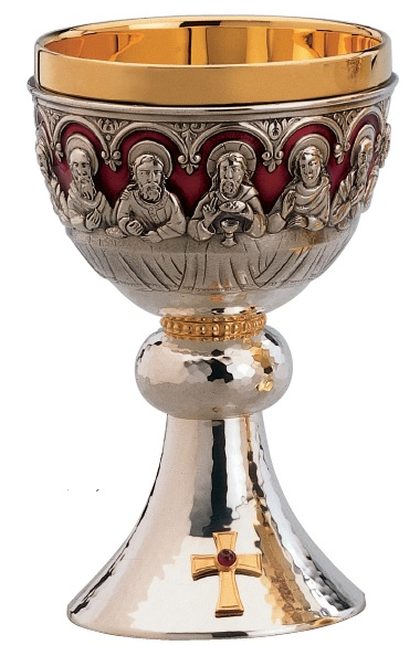 Molina - Last Supper Chalice with Bowl Paten | 2658