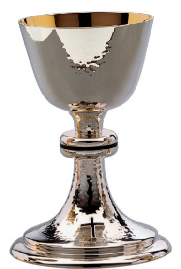 Molina - Traditional Hammered Chalice & Dish Paten | 2652