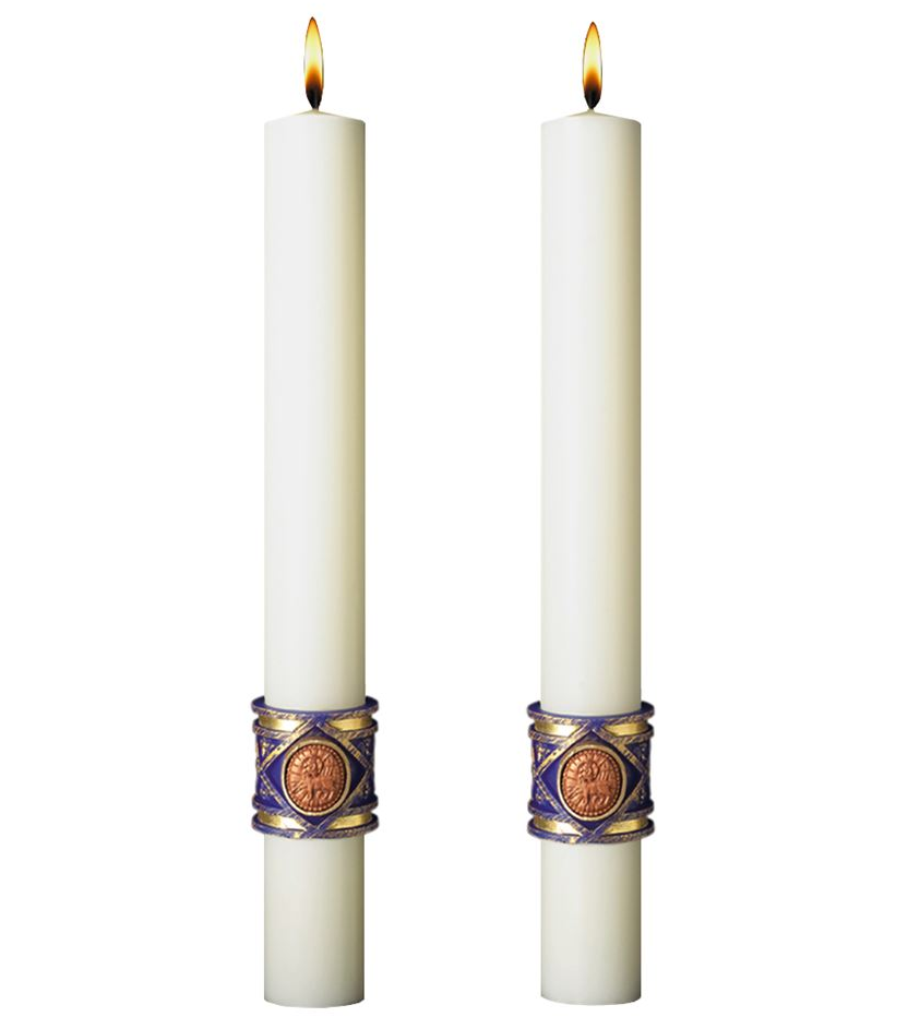 Eximious Collection - Lilium COMPLEMENTING Paschal Candle