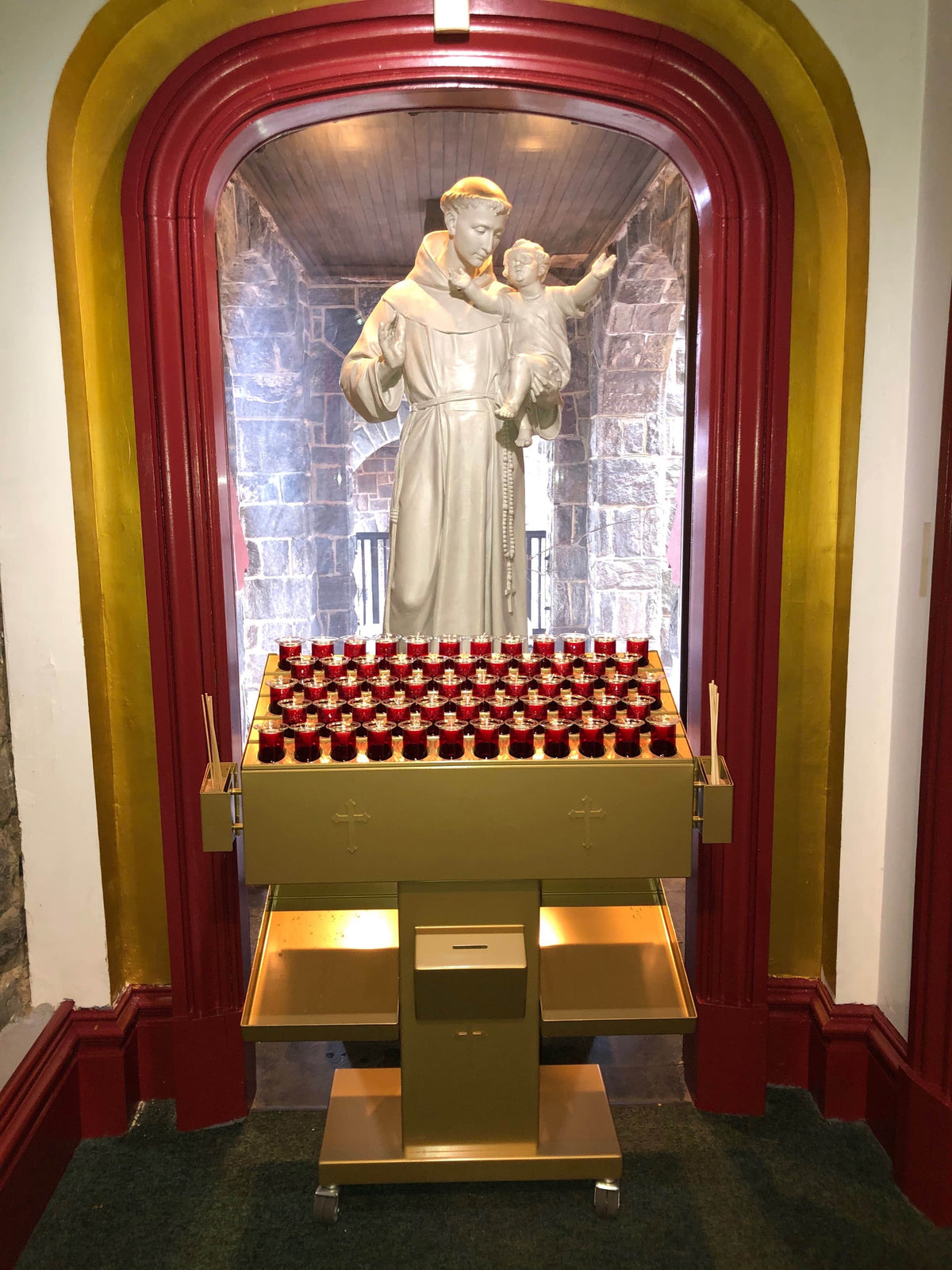 St. Malachy's Range Votive Candle Burning Unit | 58 Piece - view 4