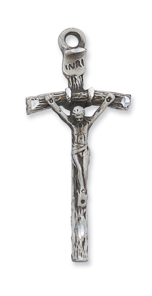 SS PAPAL CRUCIFIX 24" CH&BX - L660