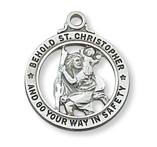 SS ST CHRIS OPEN RD MEDAL 20" - L604
