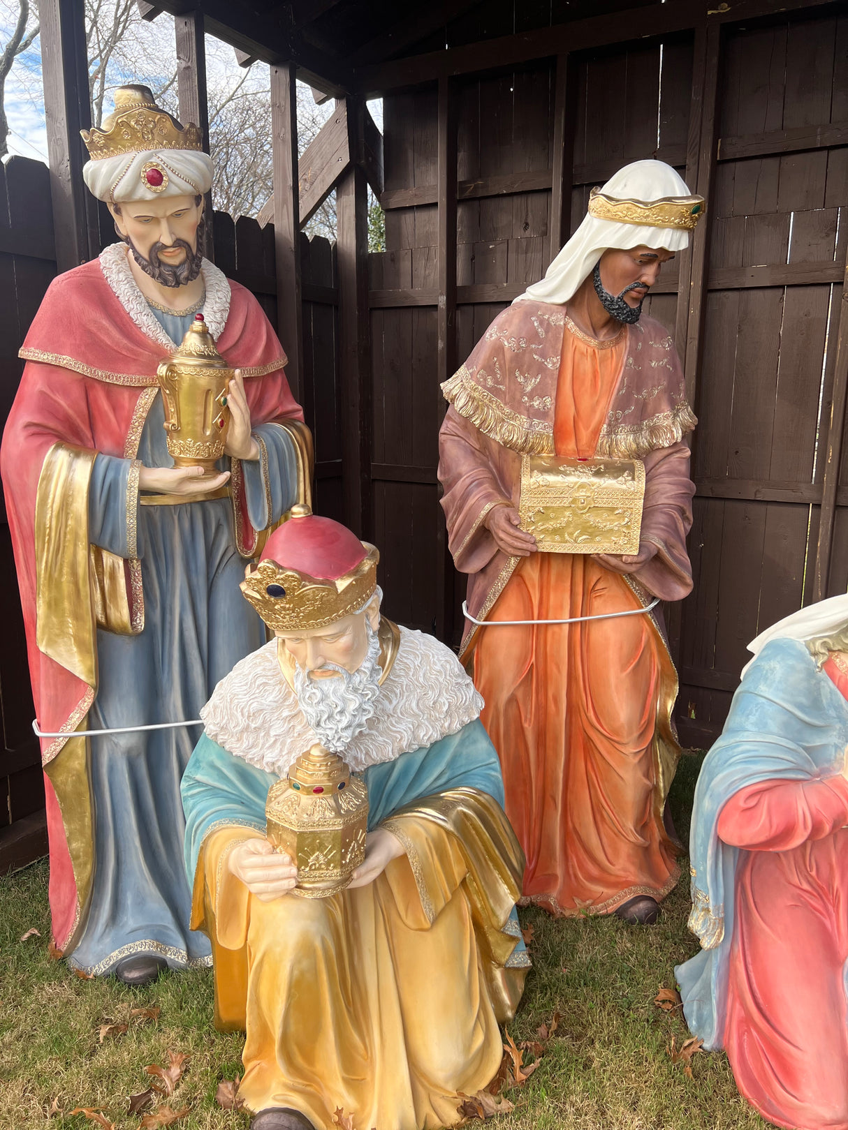 72" Life-Size Heaven's Majesty Nativity Set - 12 pc.