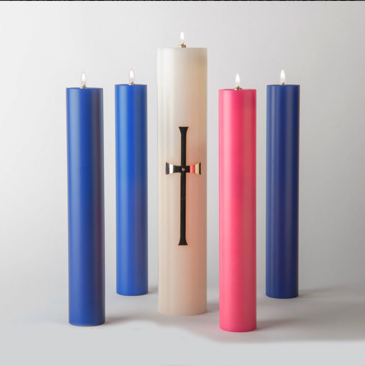 Refillable Advent Candle Shells - Lux Mundi