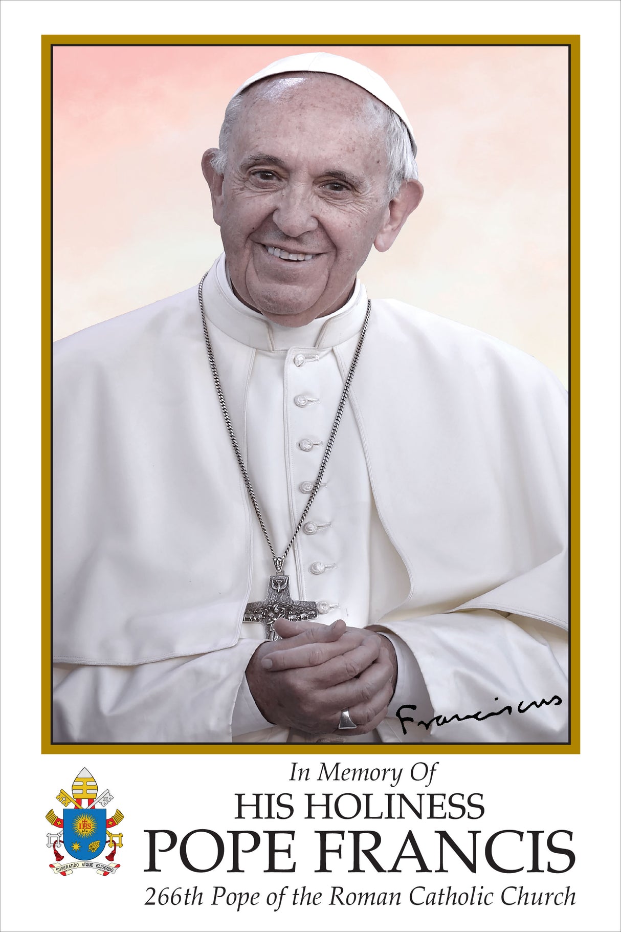 Tarjetas de oración del Papa Benedicto