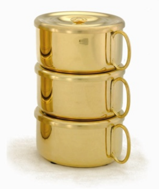 3pc. Stacking Ciboria Set | 450G