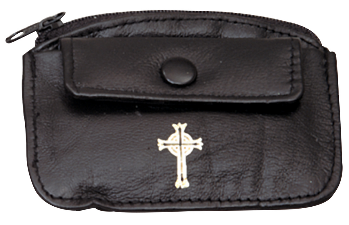 Koleys - Zipper Leather Rosary Case | K3108