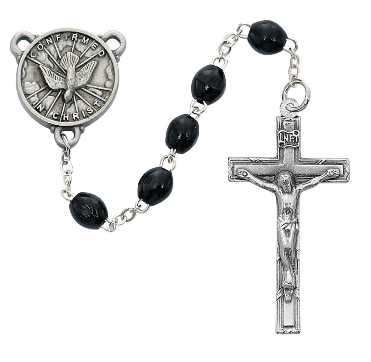 Black Wood Holy Spirit Rosary | R447DF
