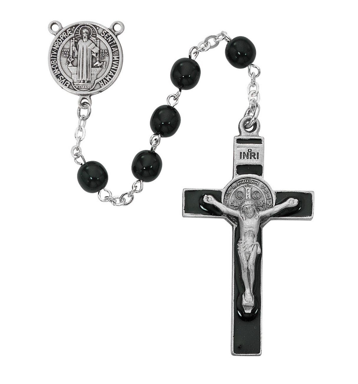 Black St. Benedict Rosary | 863DF