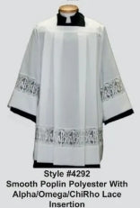 Alpha Omega Lace Surplice - 4292