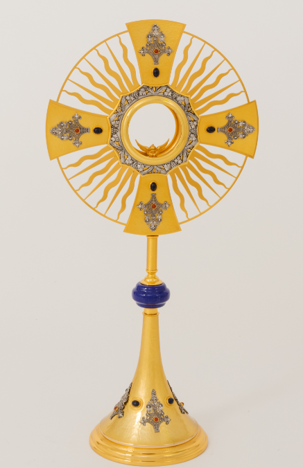 Elleci - Hand-Chiseled Reims Monstrance | #1932