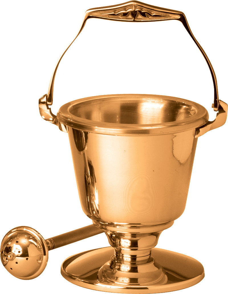 Holy Water Bucket w/ Sprinkler - 216-29 | Excelsis