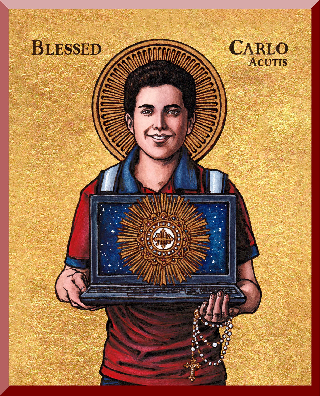 Saint Carlo Acutis Wall Plaque