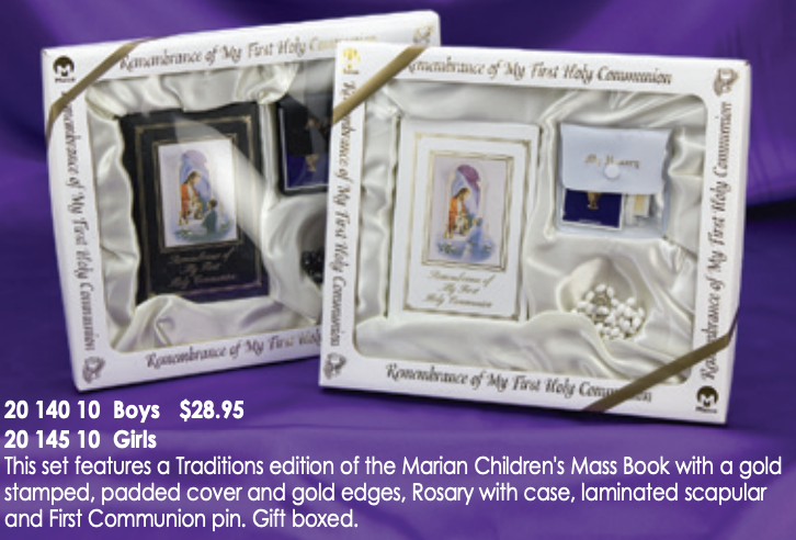 Communion Sets & Keepsakes | 20 140 10/ 20 145 10
