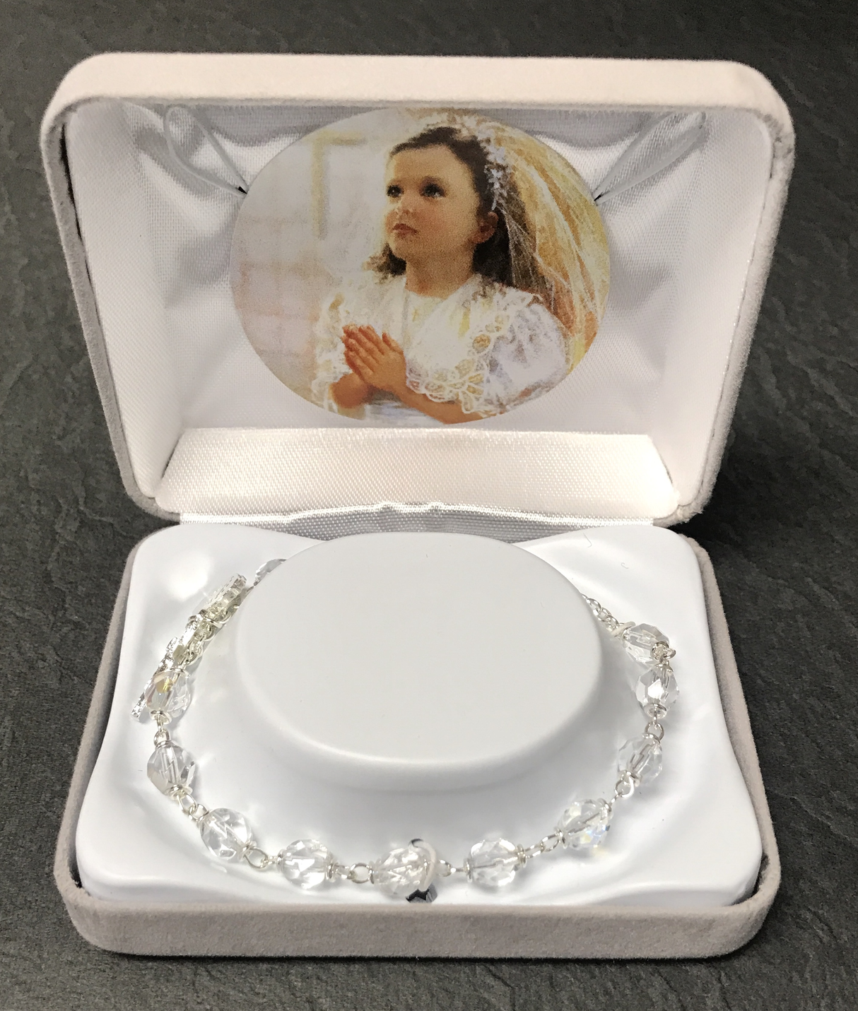 6mm CRYSTAL AB FC BRACELET GIFT BOXED | Malhame