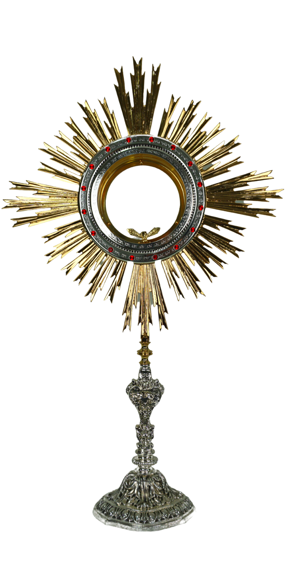 Ostensory in Cast Brass Ostia Magna - OS30OR