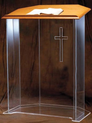Woerner Industries - Acrylic Pulpit | #3351/#3350
