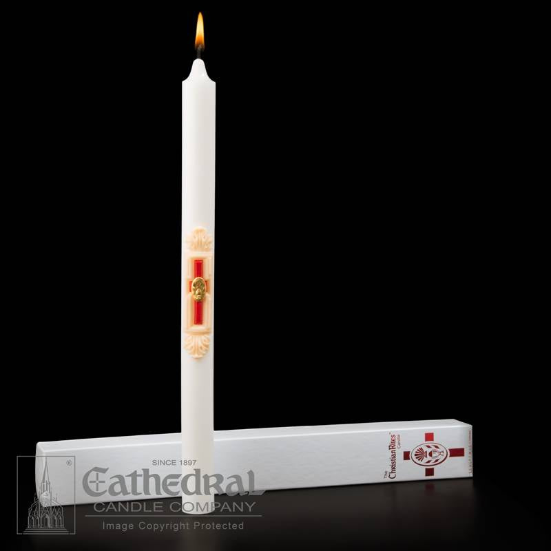 Sacramental R.C.I.A Candles | All Variations - Cathedral Candle - Chiarelli's Religious Goods & Church Supply
