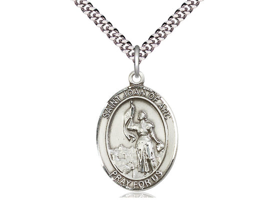 St Joan of Arc - Oval Patron Saint Series - Bliss - Chiarelli's Religious Goods & Church Supply