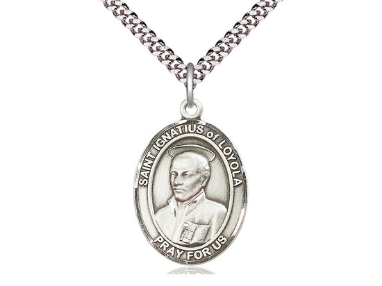 St Ignatius of Loyola - Oval Patron Saint Series - Bliss - Chiarelli's Religious Goods & Church Supply