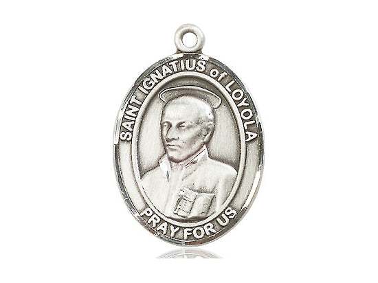 St Ignatius of Loyola - Oval Patron Saint Series - Bliss - Chiarelli's Religious Goods & Church Supply