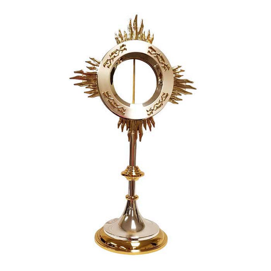 Ostensoria - Gold and Silver Plated - ZZM600 | Chapel Size