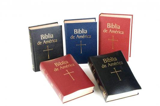 BIBLIA DE AMERICA - Spanish Bible - Catholic Book - Chiarelli's Religious Goods & Church Supply