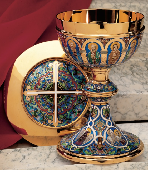 Molina - "The Romanesque" Chalice & Paten | 2312