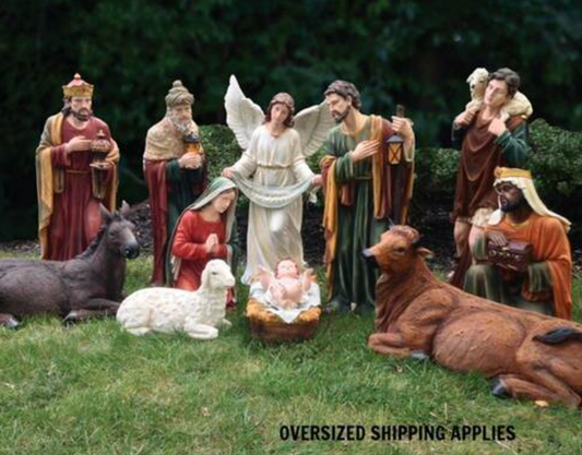 39" Heaven's Majesty Nativity Set - 12 pc. - Catholic Supply of St. Louis - Chiarelli's Religious Goods & Church Supply