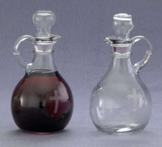Cruet Set CB-7 - Alviti - Chiarelli's Religious Goods & Church Supply