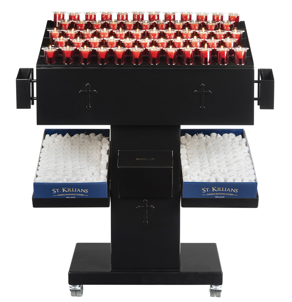 St. Malachy's Range | Votive Candle Burning Unit | 58 Piece - St. Killian's - Chiarelli's Religious Goods & Church Supply