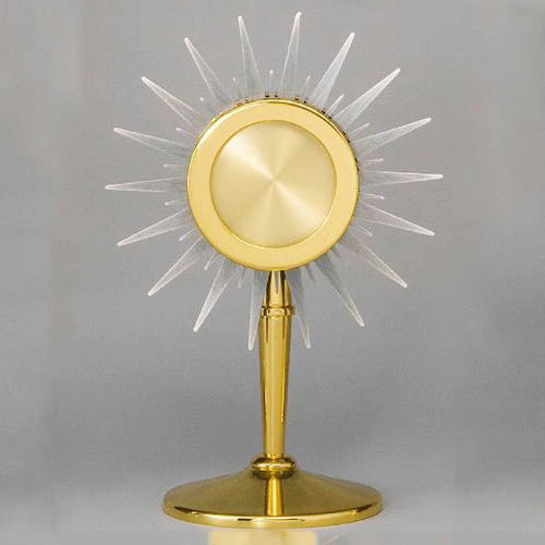 Ostensoria - 24K Gold and Silver Plated - ZZM244 | Chapel Size