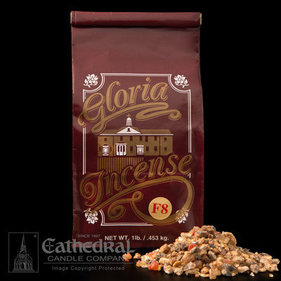 Gloria F8 Incense - 1LB Bag - Cathedral Candle - Chiarelli's Religious Goods & Church Supply
