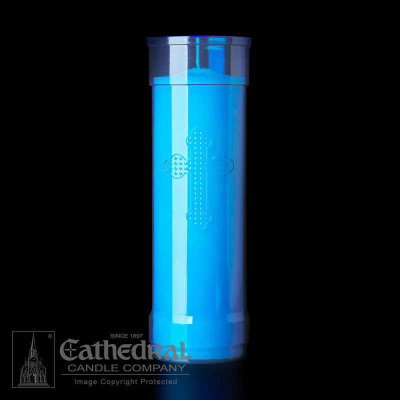 Devotional Candles - InsertaLite - Cathedral Candle - Chiarelli's Religious Goods & Church Supply