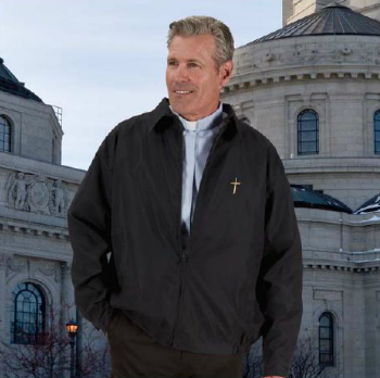 Deacon Microfiber Jacket - RJT - Chiarelli's Religious Goods & Church Supply