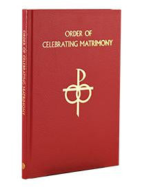 Order of Celebrating Matrimony - Leather - Catholic Book - Chiarelli's Religious Goods & Church Supply