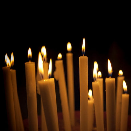 51% Beeswax Candles - Chiarelli's Religious Goods & Church Supply