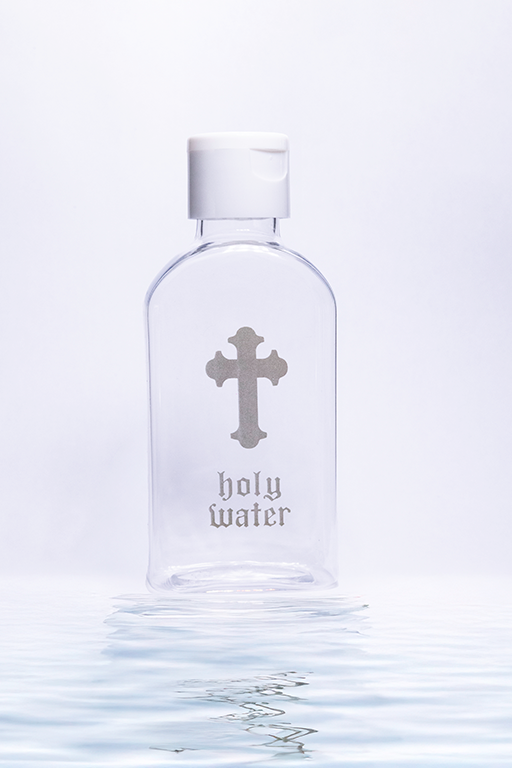 Botella de agua bendita de Pascua