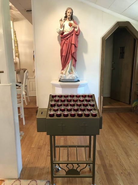 St. Thomas Range Votive Candle Burning Unit | 33 Piece - view 6