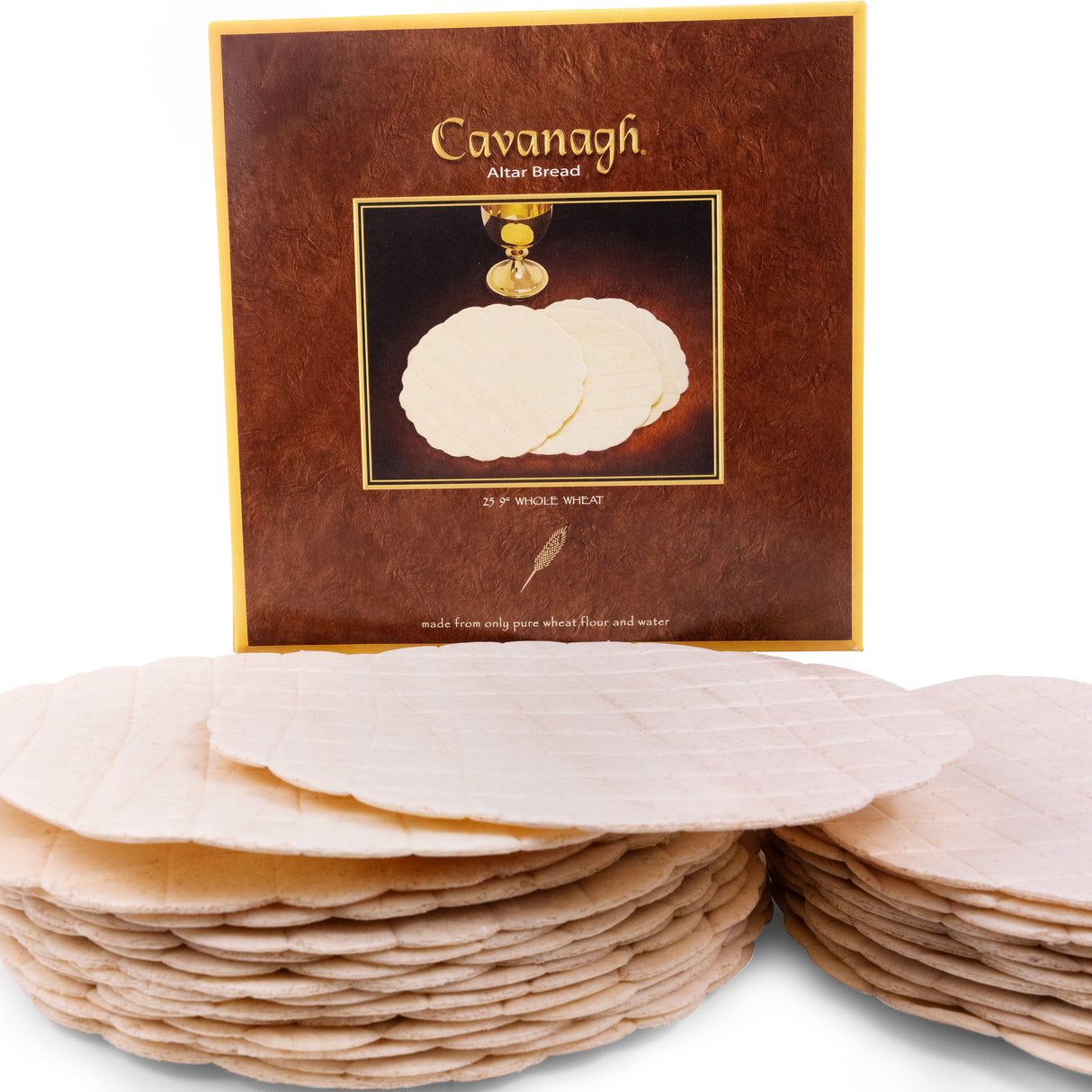 Altar Bread - 9" Double Thick Wheat Host