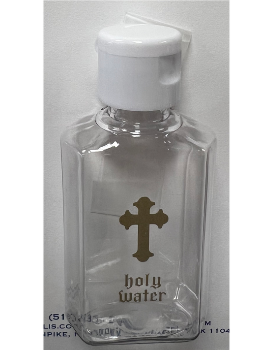 Botella de agua bendita de Pascua