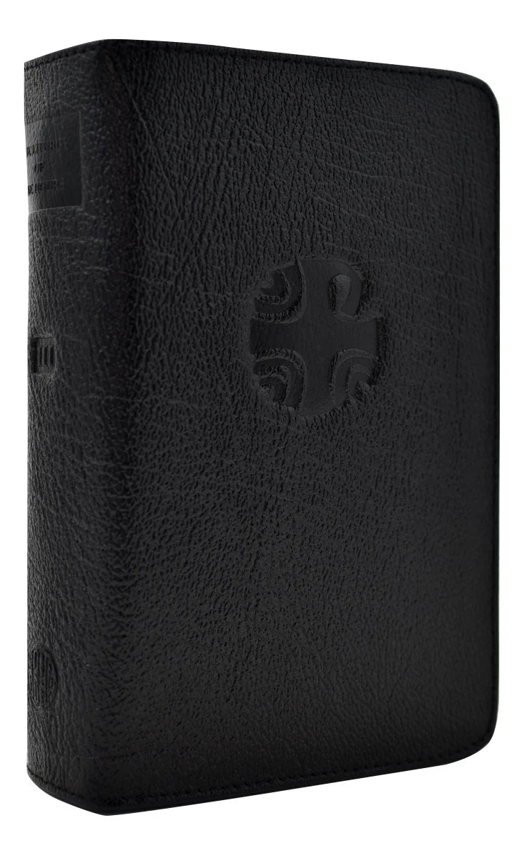 Liturgy of the Hours Leather Zipper Case (Vol. III) (Black)