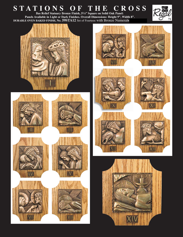 Regal Bronze - Stations of the Cross | 59STA12