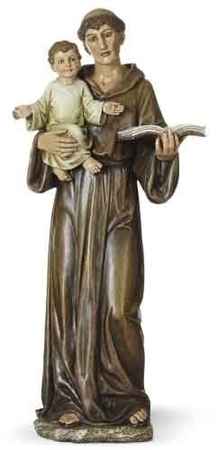 St Anthony Statue 14.5" - Renaissance Collection