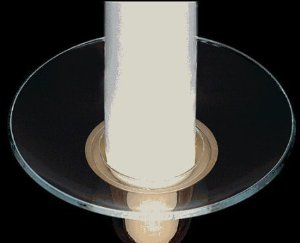 Seguidores de velas - Seguidores de vidrio Rex