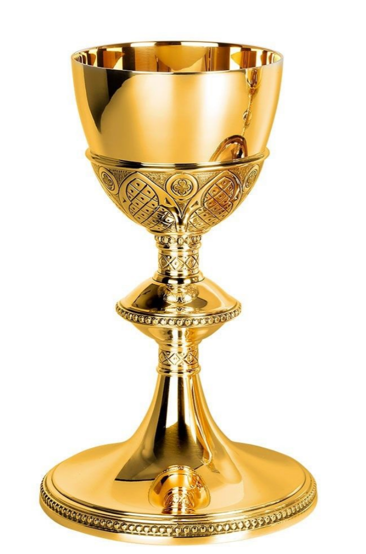 Molina - Hand-Chiseled Gothic Chalice & Paten | 5400