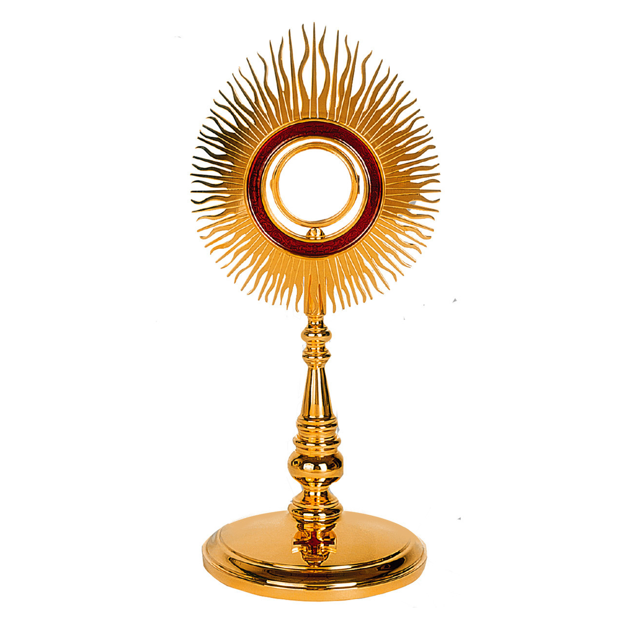 Molina - Monstrance with Red Enamel Halo | 5582