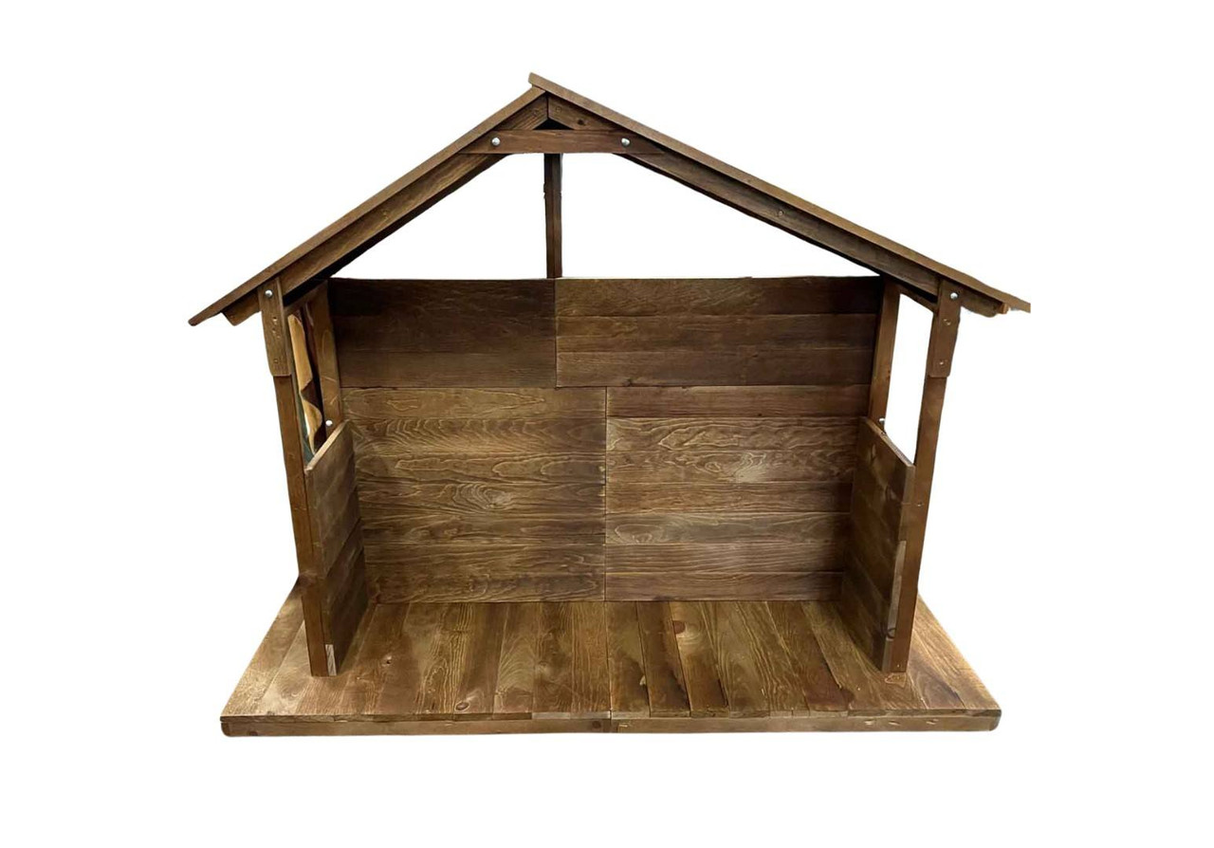 Outdoor Wood Stable - 55"